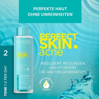 تونیک صورت Eveline Perfect Skin Acne