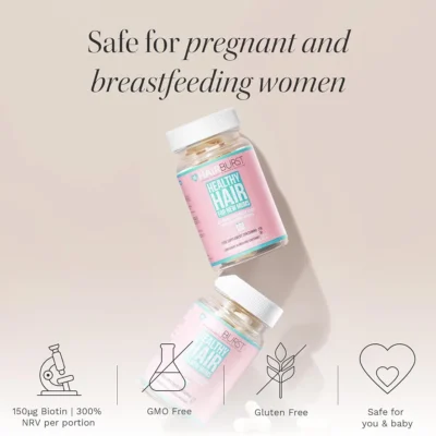 قرص مکمل مو Hairburst مخصوص دوران بارداری و شیردهی (Pregnancy)