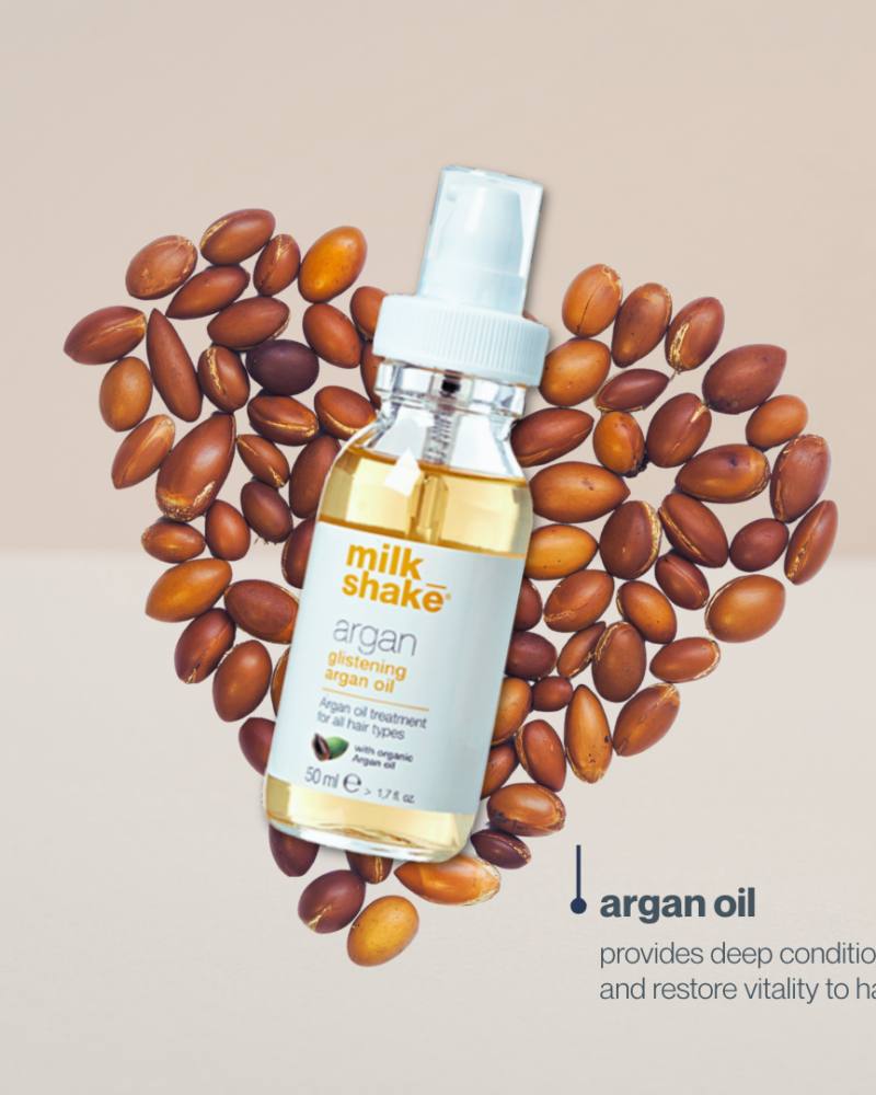 روغن آرگان براقکننده میلکشیک (milk_shake® Glistening Argan Oil)50میل - تصویر 4