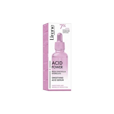 سرم ضد چروک و صاف‌کننده پوست لی‌رنه (Lirene) مدل Acid Power