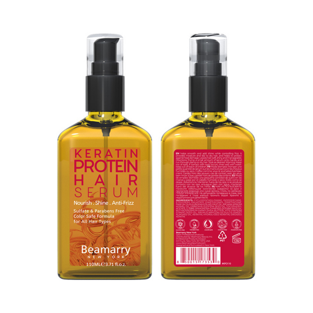 سرم موی ترمیمکننده و درخشانکننده Keratin Protein Beamarry